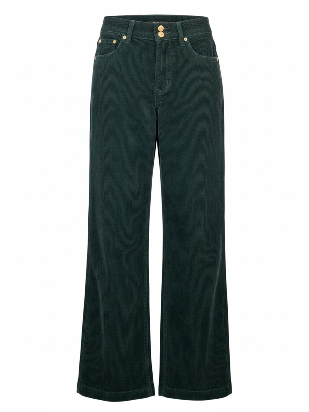 Judy Blue Hunter Green Wide Leg Corduroy Trouser Jeans Size 26 NWT
